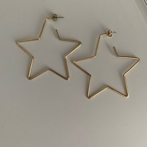 Gold Star Earrings